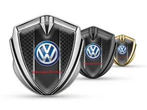 VW Emblema Fender Badge Look Moderno Stile Tuning